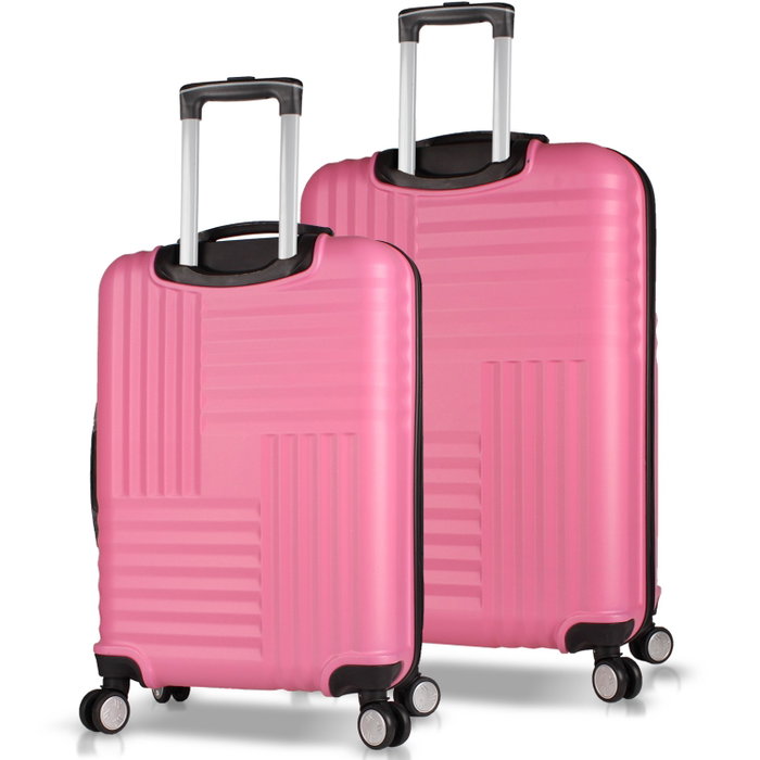 Zoozie Bags Juego de Maletas de 2 Piezas en Rosa
